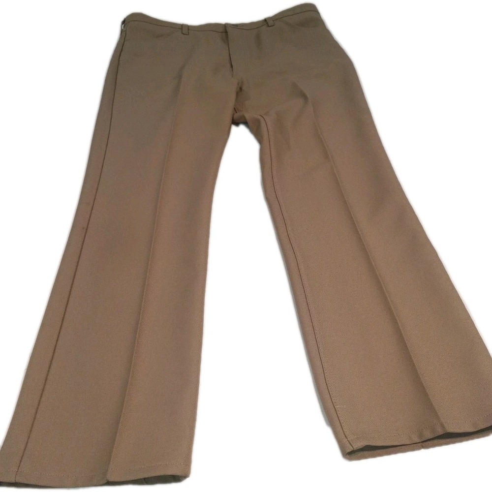 Wrangler‎ Rancher Tan 82TN Polyester Dress Pants